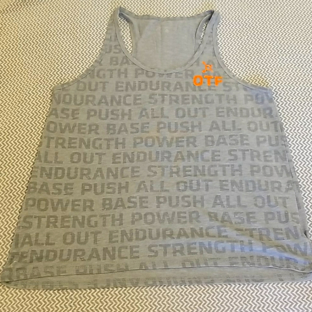Base Push All Out Orangetheory Tank